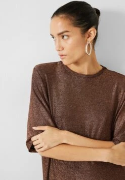 Glitter Maxi T-shirt Dress -Clothing Store 010000 4444 02