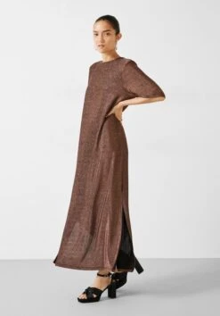 Glitter Maxi T-shirt Dress -Clothing Store 010000 4444 04