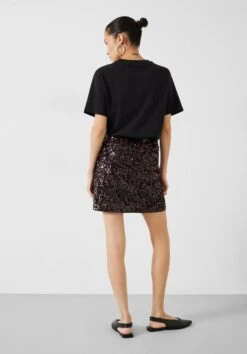 Zarina Sequin Mini Skirt 18 Zarina Sequin Mini Skirt -Clothing Store 010005 0081 03