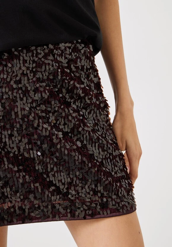 Zarina Sequin Mini Skirt 4 Zarina Sequin Mini Skirt - Image 4
