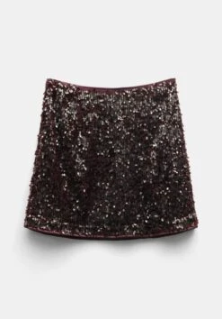 Zarina Sequin Mini Skirt 20 Zarina Sequin Mini Skirt -Clothing Store 010005 0081 07 7