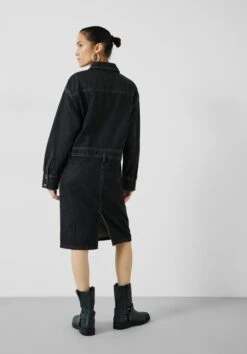 Ria Knee Length Denim Dress -Clothing Store 010050 2826 03