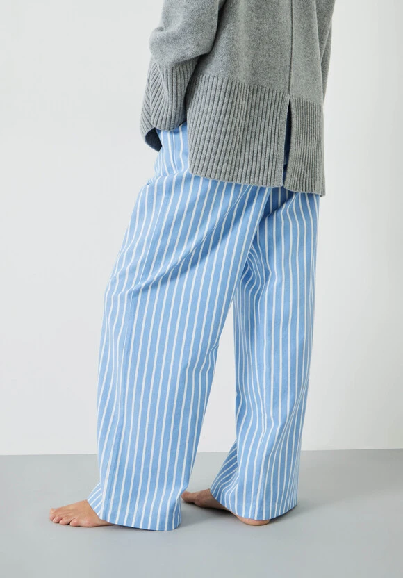 Amita Brushed Cotton Blend Pyjama Trousers 3 Amita Brushed Cotton Blend Pyjama Trousers - Image 3