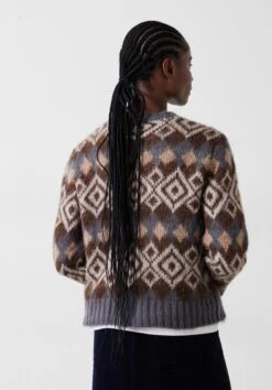 Tessa Fairisle Crew Jumper -Clothing Store 010101 2805 03