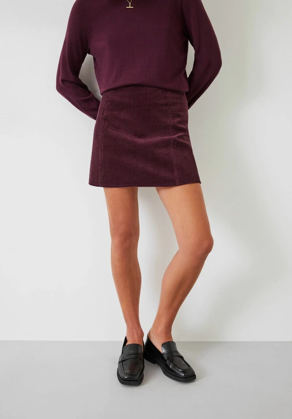 Rylee Cord Mini Skirt 2 Rylee Cord Mini Skirt - Image 2