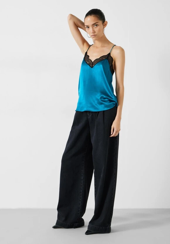 Estella Satin Lace Cami 2 Estella Satin Lace Cami - Image 2