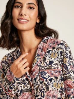 Navy Floral Pyjama Set -Clothing Store 107494s5