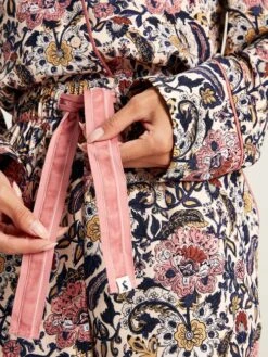 Navy Floral Pyjama Set -Clothing Store 107494s7