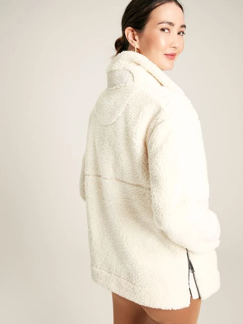 Cream Borg Fleece 3 Cream Borg Fleece - Image 3