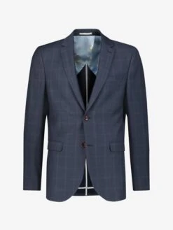 Navy/Rust Wool Slim Fit Suit: Jacket 13 Navy/Rust Wool Slim Fit Suit: Jacket -Clothing Store 132 701s7