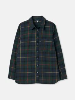 Green Check Brushed Shirt 13 Green Check Brushed Shirt -Clothing Store 156046s7
