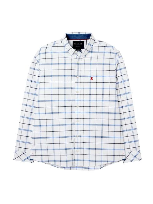 Blue/White Classic Fit Shirt 8 Blue/White Classic Fit Shirt - Image 8