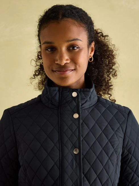 Navy Showerproof Quilted Jacket 6 Navy Showerproof Quilted Jacket - Image 6