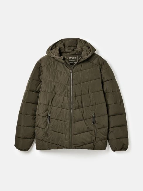 Green Padded Shower Resistant Coat 1 Green Padded Shower Resistant Coat