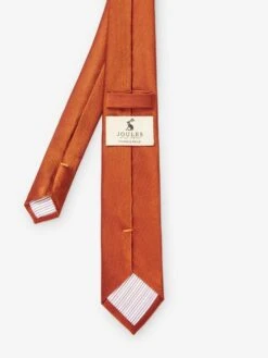 Rust Brown Silk Tie -Clothing Store 240 968s3