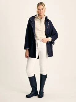 Navy Blue Waterproof Raincoat -Clothing Store 299438s3