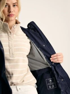 Navy Blue Waterproof Raincoat -Clothing Store 299438s5