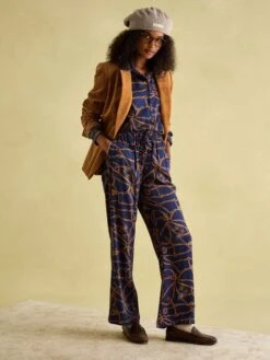 Tan Brown Cord Blazer -Clothing Store 308249s3