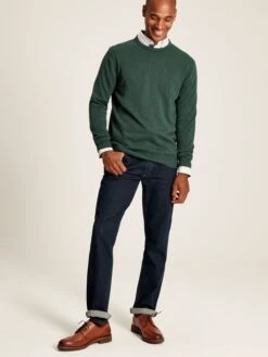 Green Crew Neck Knitted Jumper 8 Green Crew Neck Knitted Jumper -Clothing Store 308642s3