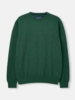 Green Crew Neck Knitted Jumper 11 Green Crew Neck Knitted Jumper -Clothing Store 308642s6