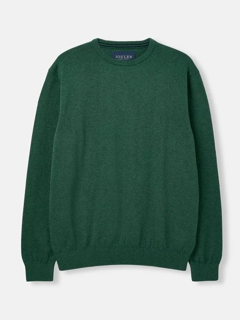 Green Crew Neck Knitted Jumper 6 Green Crew Neck Knitted Jumper - Image 6