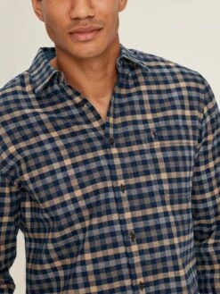 Blue Check Shirt -Clothing Store 311281s4