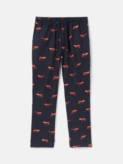 Navy Blue Printed Pyjama Bottoms -Clothing Store 326016s5
