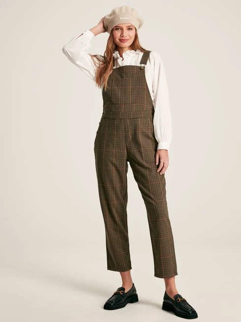 Green Check Dungarees 6 Green Check Dungarees - Image 6