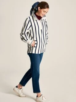 Cream/Navy Pullover Sweat -Clothing Store 343617s3