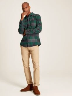 Green Check Shirt 12 Green Check Shirt -Clothing Store 370145s6