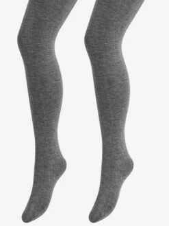 Next Grey Knitted Tights 2 Pack -Clothing Store 381 573s6