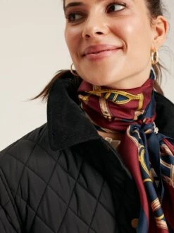 Black Showerproof Quilted Jacket 9 Black Showerproof Quilted Jacket -Clothing Store 385954s4