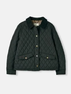 Black Showerproof Quilted Jacket 11 Black Showerproof Quilted Jacket -Clothing Store 385954s7