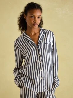 Navy Stripe Pyjama Set 12 Navy Stripe Pyjama Set -Clothing Store 392284s5