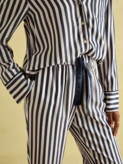 Navy Stripe Pyjama Set 13 Navy Stripe Pyjama Set -Clothing Store 392284s6