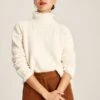 Cream Roll Neck Jumper
