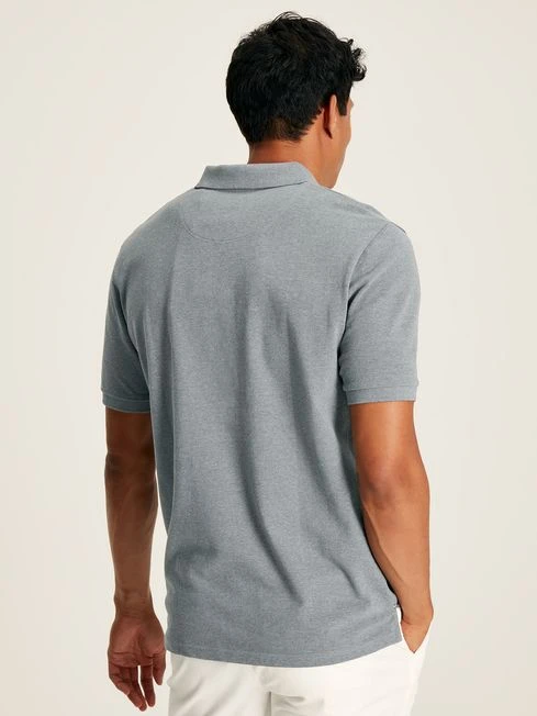 Grey Classic Fit Polo Shirt 2 Grey Classic Fit Polo Shirt - Image 2