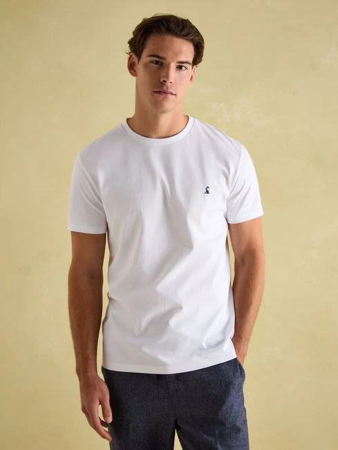 White Plain Jersey T-Shirt 1 White Plain Jersey T-Shirt