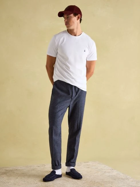 White Plain Jersey T-Shirt 3 White Plain Jersey T-Shirt - Image 3