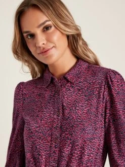 Purple Jersey Shirt Dress 10 Purple Jersey Shirt Dress -Clothing Store 447335s5