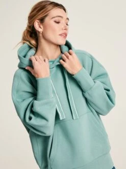 Blue Cara Oversized Hoodie