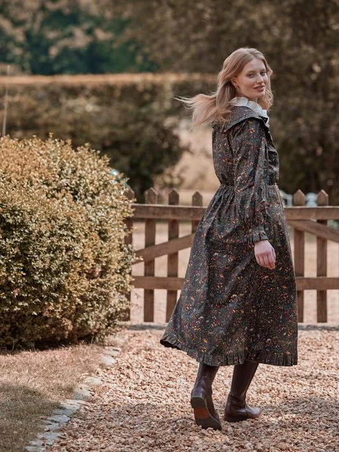 Multi Frill Bib Dress 7 Multi Frill Bib Dress - Image 7