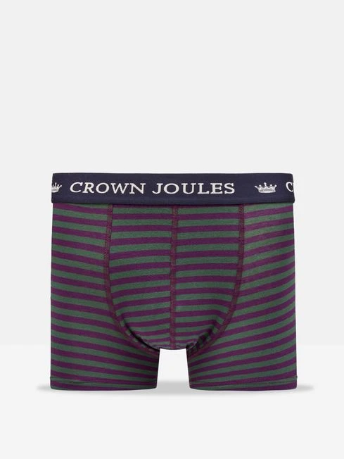 Green Purple Stripe Underwear 2 Pack 2 Green Purple Stripe Underwear 2 Pack - Image 2