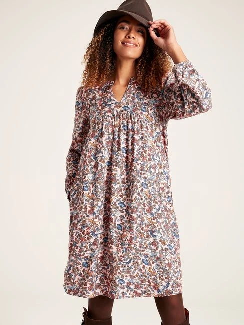 Pink Twill Mini Dress 1 Pink Twill Mini Dress