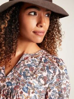 Pink Twill Mini Dress 7 Pink Twill Mini Dress -Clothing Store 525413s3