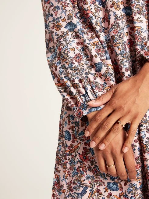 Pink Twill Mini Dress 4 Pink Twill Mini Dress - Image 4