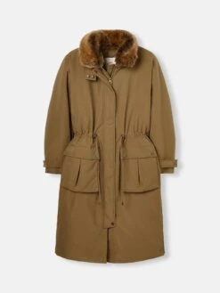 Tan Brown Waterproof Padded Jacket 21 Tan Brown Waterproof Padded Jacket -Clothing Store 564402s11