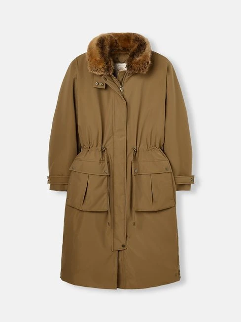 Tan Brown Waterproof Padded Jacket 11 Tan Brown Waterproof Padded Jacket - Image 11