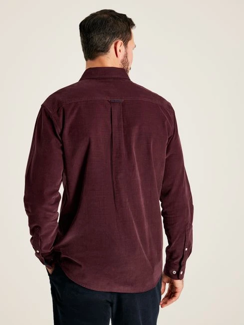 Miller Wine Classic Fit Cord Shirt 2 Miller Wine Classic Fit Cord Shirt - Image 2