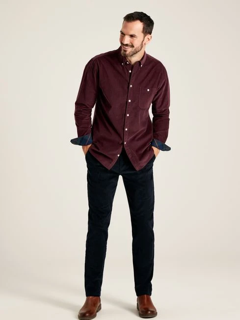 Miller Wine Classic Fit Cord Shirt 3 Miller Wine Classic Fit Cord Shirt - Image 3
